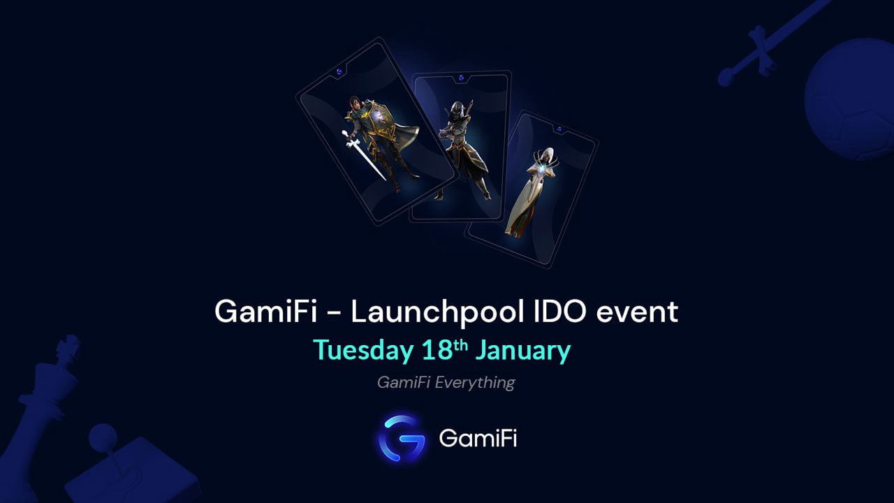 GamiFi sẽ khởi chạy TGE trên Launchpool