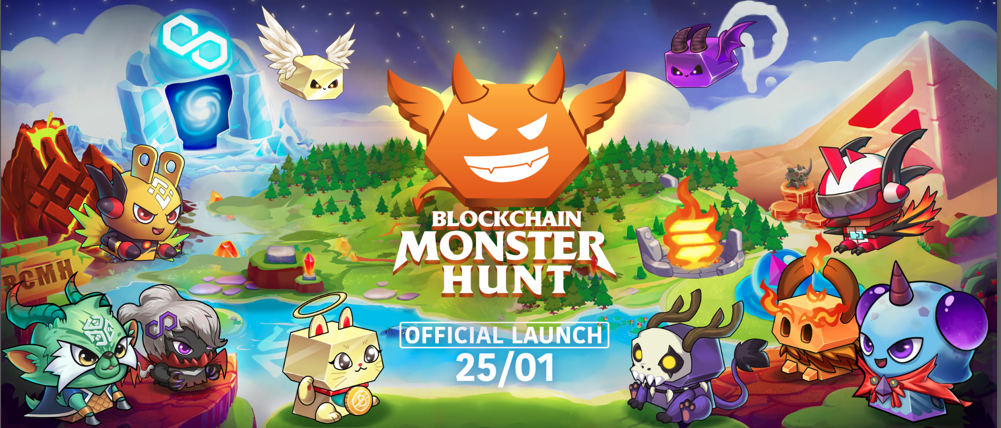 Cùng đếm ngược ngày Blockchain Monster Hunt (BCMC) ra mắt Mainnet