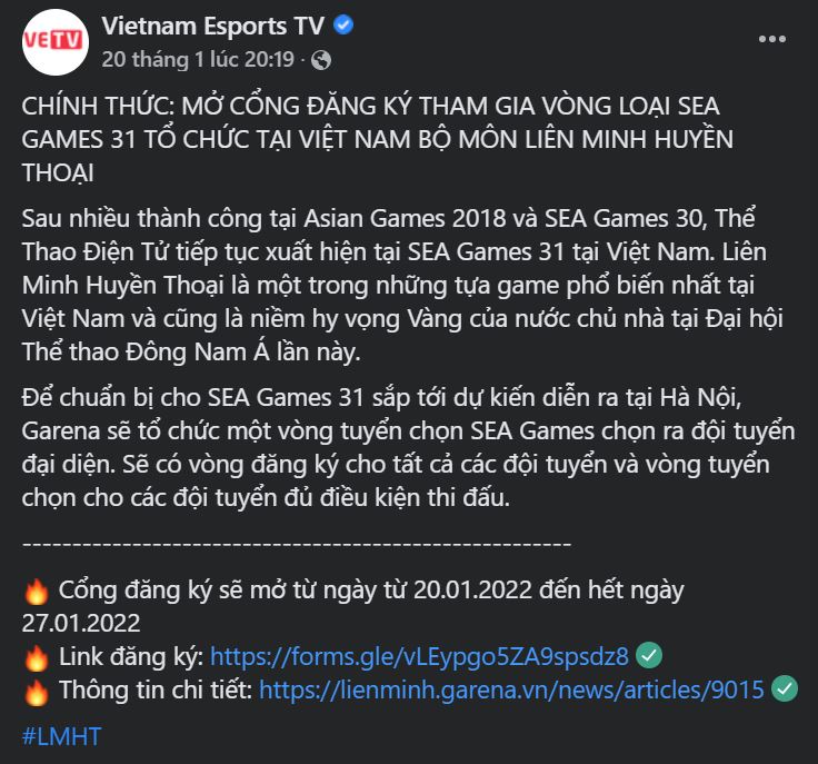LMHT: Thầy Ba lên tiếng trước thông tin Zeros comeback và đại diện cho Việt Nam tham dự SEA Games 31