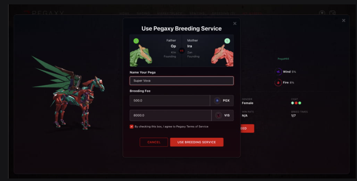 Pegaxy (PGX): Trò chơi NFT đua ngựa sắt đầy kịch tính