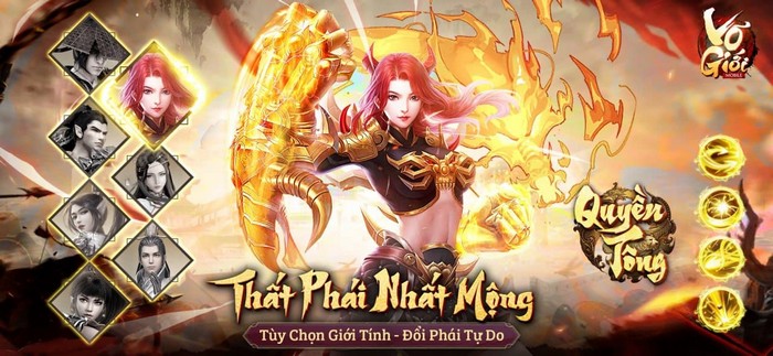 Võ Giới Mobile – Đánh giá nhanh tựa game nhập vai kiếm hiệp mới ra mắt tại Việt Nam