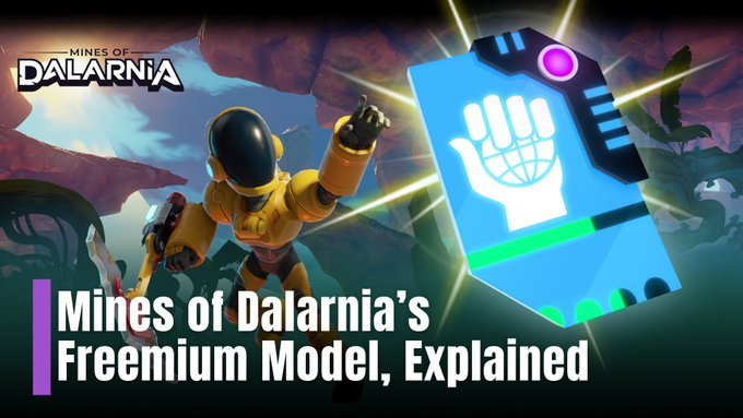 Mines of Dalarnia (DAR) giới thiệu mô hình Freemium cho người mới tham gia