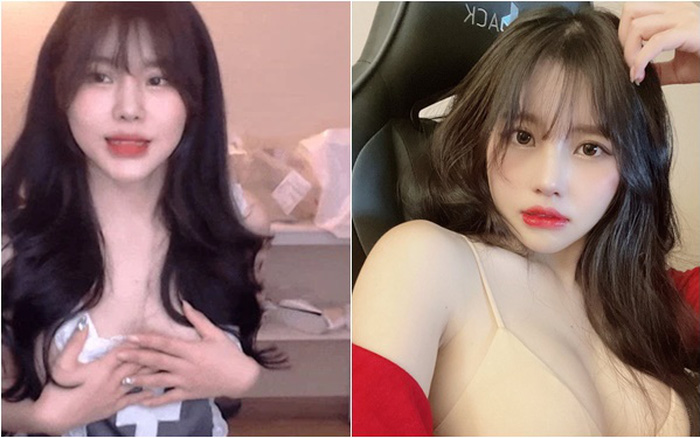 Thả rông vòng một nhưng fan không tin, nữ streamer xinh đẹp đứng dậy xoay đủ một vòng, khoe luôn "cảnh xuân" để chứng minh