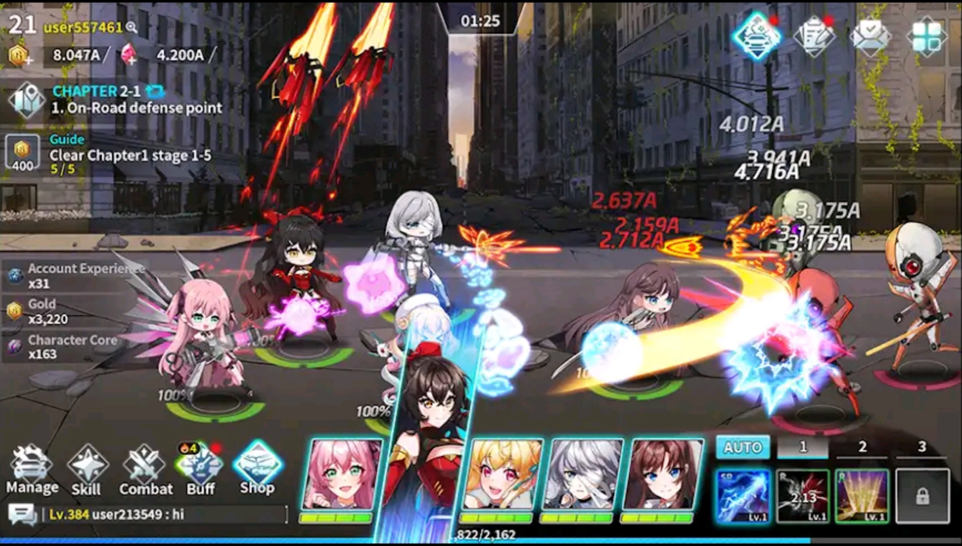 Side Gear – Game RPG anime cập bến một số nước Đông Nam Á