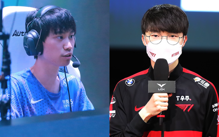 Chứng kiến Faker thi đấu tại LCK Mùa Xuân 2022, Doinb cảm thán: "Xong, anh Lý bây giờ cũng thành "vú em" mất rồi"