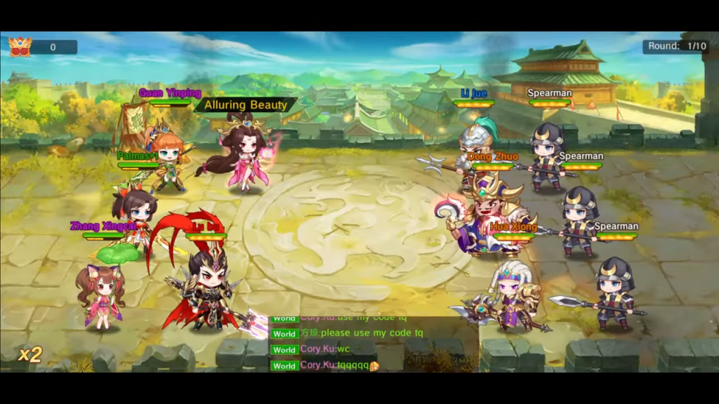 Dynasty Heroes Romance Samkok – Game RPG Tam Quốc vừa mở cửa tại SEA