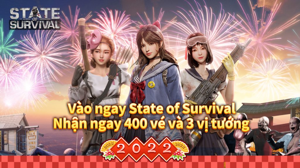 State of Survival lì xì khủng cho người chơi, chuẩn bị ‘đại chiến’ zombie Cương Thi
