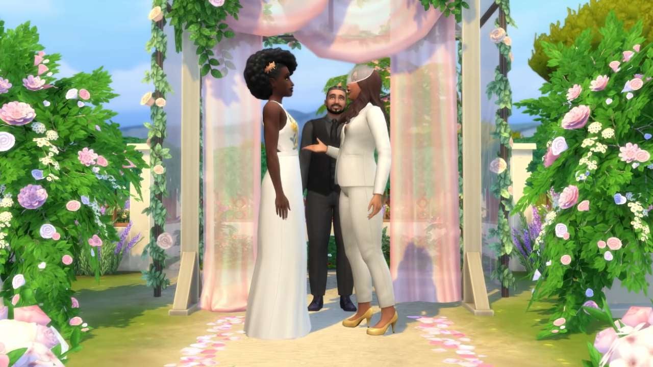 The Sims 4: My Wedding Stories - Studio "quay xe" với quyết định phát hành bản mở rộng tại Nga