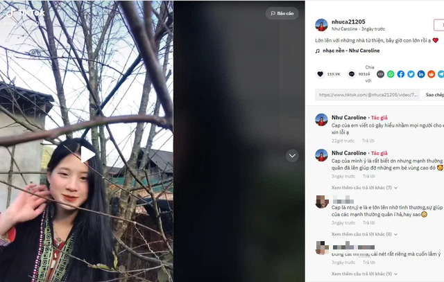 Thiếu nữ vùng cao bất ngờ hot trên TikTok vì sở hữu nhan sắc như "mối tình đầu" khiến dân mạng mê mẩn