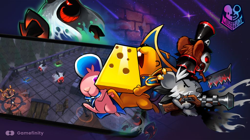 Mouse Haunt (MHT), game NFT nhập vai chuột với chiến thuật đầy hấp dẫn