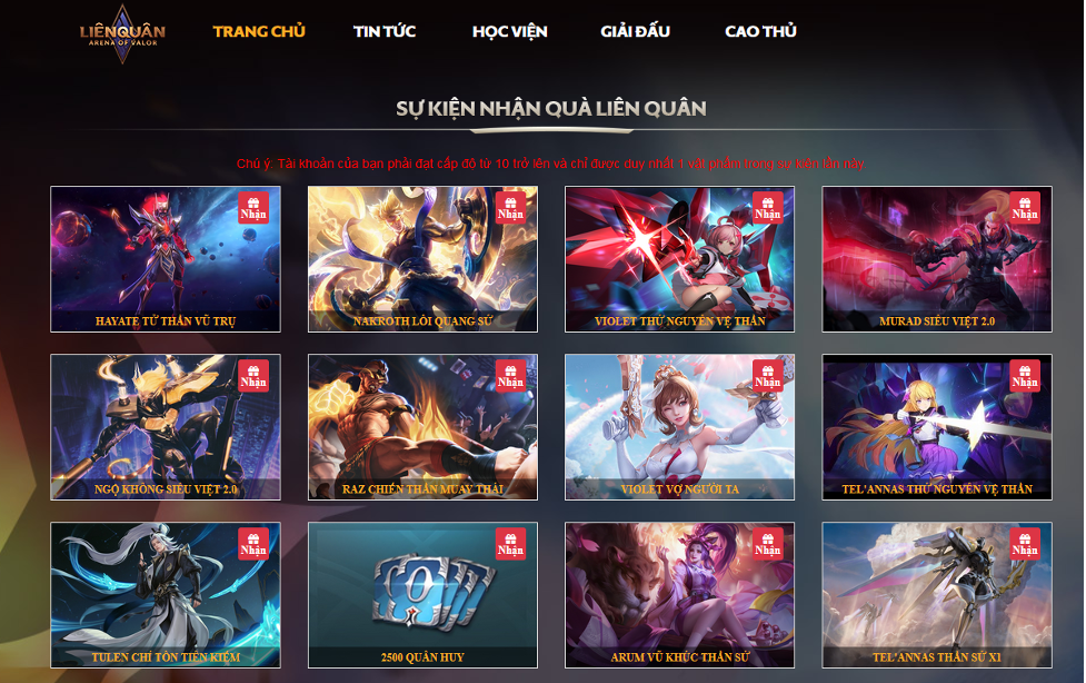 Website Garena bị làm giả tinh vi