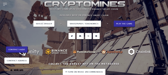 Game CryptoMines là gì? Chi tiết về tiền điện tử ETERNAL