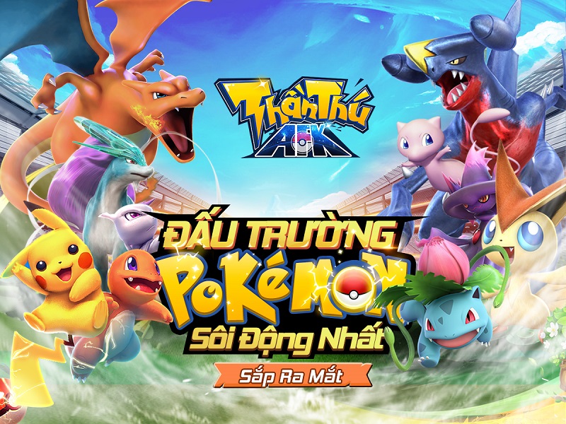 Thần Thú AFK – Game đấu trường Pokemon do 9Play phát hành tại Việt Nam