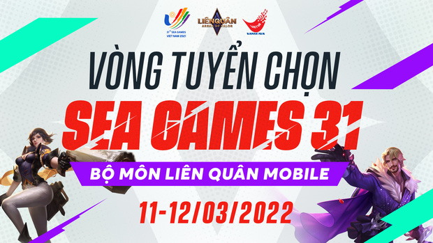 Chính thức: Liên Quân Mobile công bố thể thức tuyển chọn đội tuyển tham dự SEA Games 31