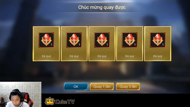 Liên Quân Mobile: Game thủ đào lại khoảnh khắc 1 lần quay ra 5 Đá Quý, nhưng sự thật lại quá phũ phàng