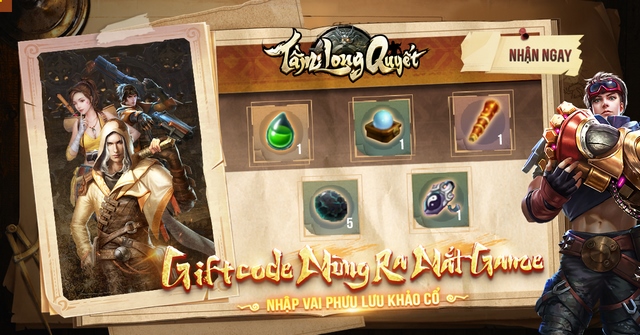 Đúng 10h ngày 10/03/2020 Tầm Long Quyết game chủ đề khảo cổ lấy cốt truyện “Ma Thổi Đèn” sẽ chính thức mở cửa