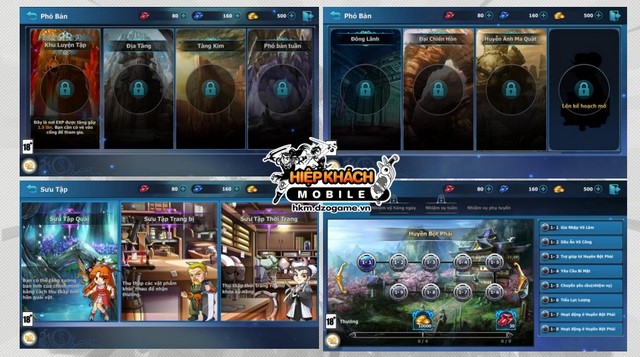 Hiệp Khách Mobile sẽ đột phá với 12 class nhân vật