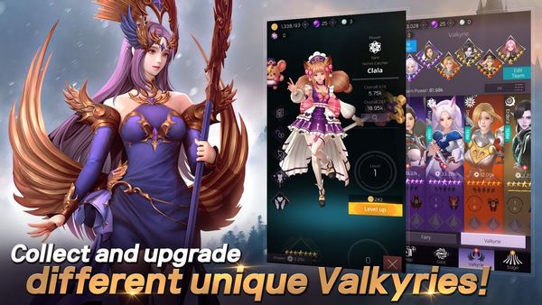 Valkyrie Rush: Chiến cơ siêu hạng phiên bản nữ thần Valkyrie