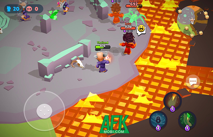 Nhập vai pháp sư tham gia vào đấu trường sinh tồn ma thuật trong Magic Arena: Battle Royale