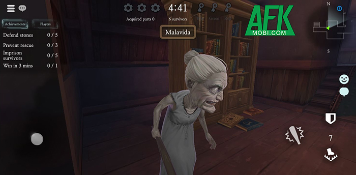 Chạy trốn khỏi biệt thư ma quái của bà lão điên trong Granny’s House Online