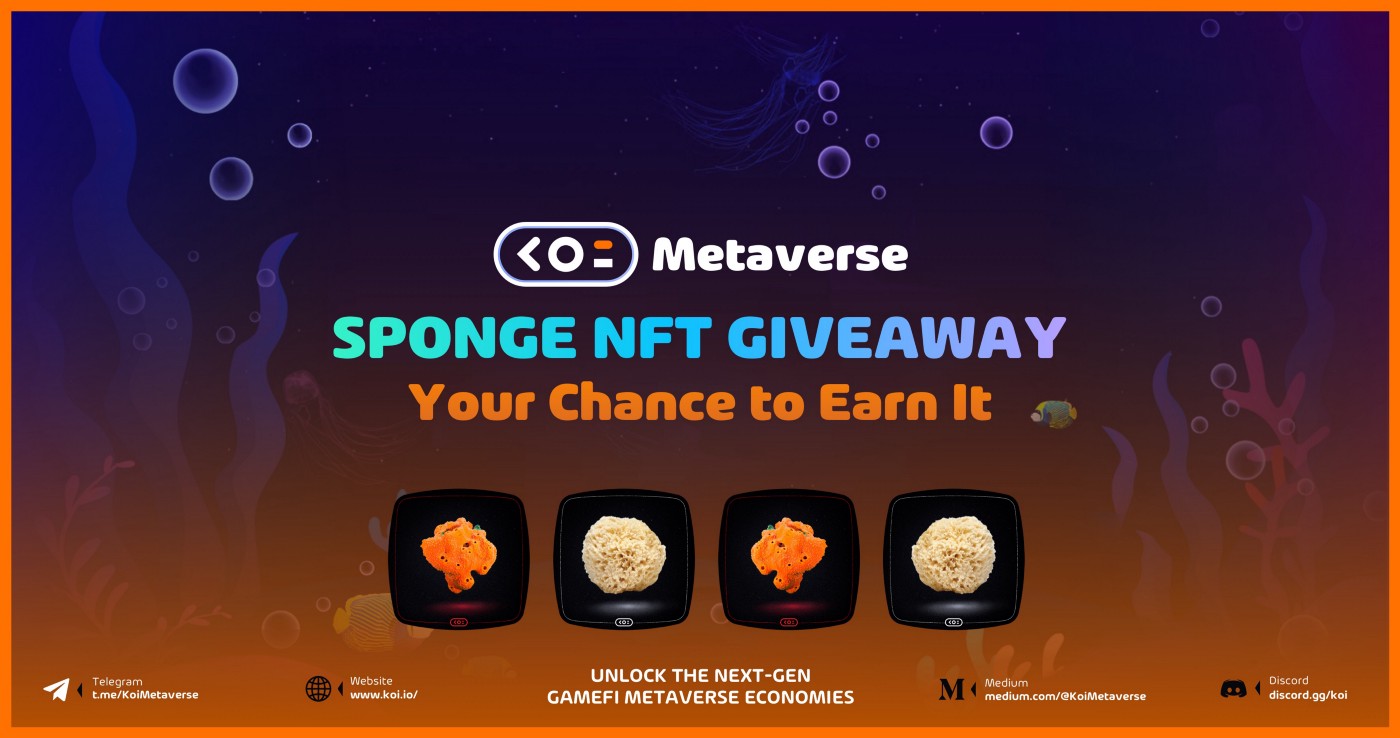 Koi Metaverse (KOL) tổ chức giveaway NFT tri ân cộng đồng