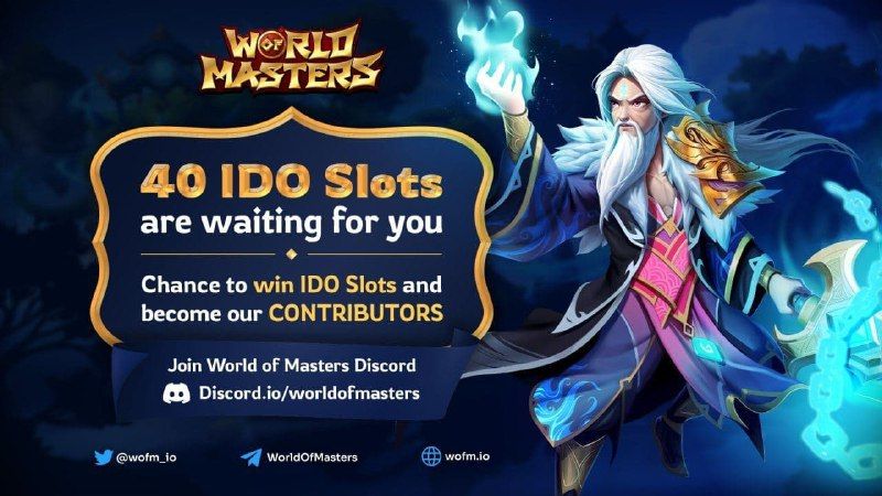 Sự kiện tham gia Discord nhận IDO Slots