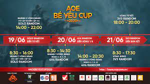 AoE Bé Yêu Cup năm nay sẽ tổ chức ở đâu?