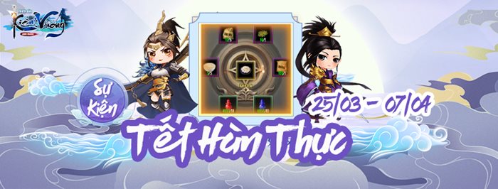 Kiếm Vương ADNX Mobile ra mắt môn phái Cổ Mộ, game thủ tưng bừng với sự kiện Tết Hàn thực