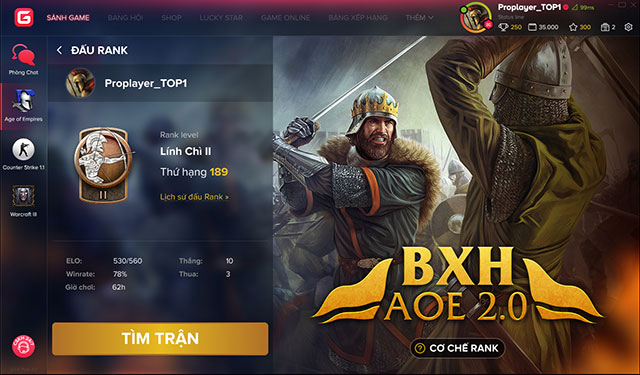 Game thủ đã đợi rất lâu cho sự trở lại của 1 mùa giải AoE Ranking hoành tráng