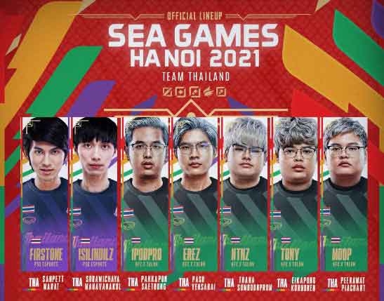 Đội hình Liên Quân Mobile Thái Lan dự SEA Games 31 mạnh cỡ nào?