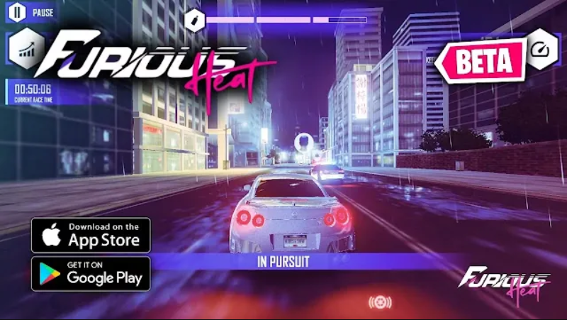 Furious Heat Racing – ‘Bản mobile của Need for Speed’ vừa có mặt trên CH Play