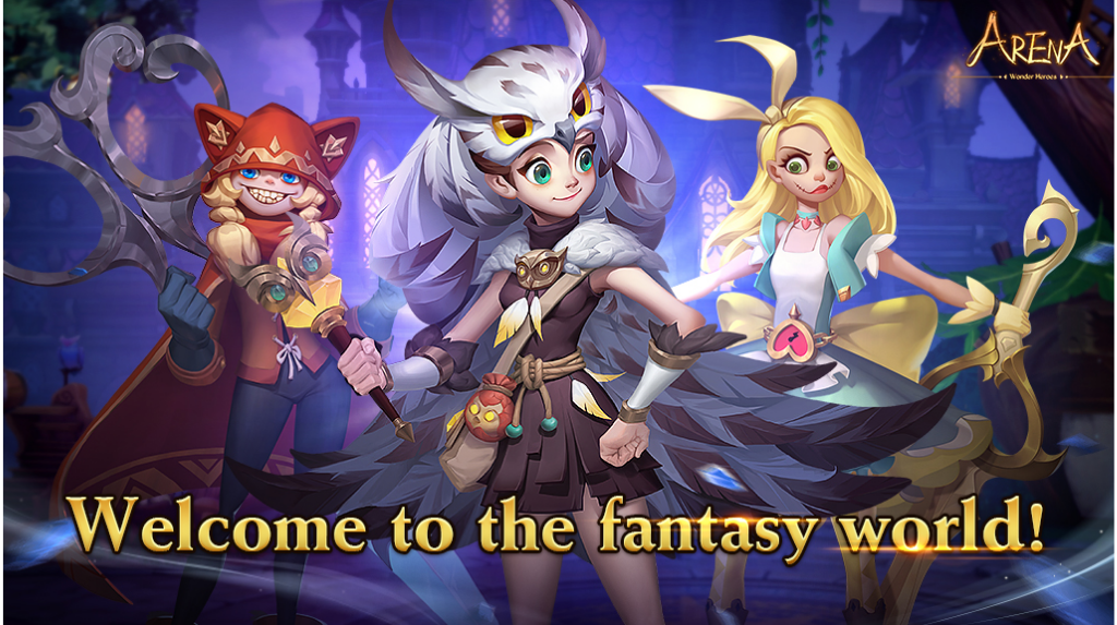 Arena Wonder Heroes – Game chiến thuật giả tưởng ra mắt trên Android