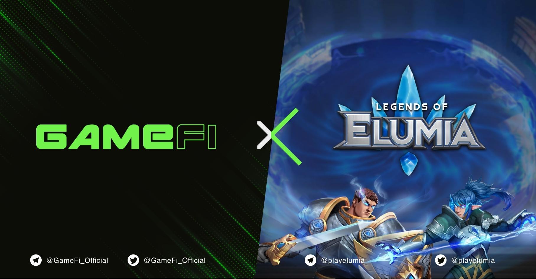 Legends of Elumia sẽ có mặt trên GameFi.org vào ngày 26/04