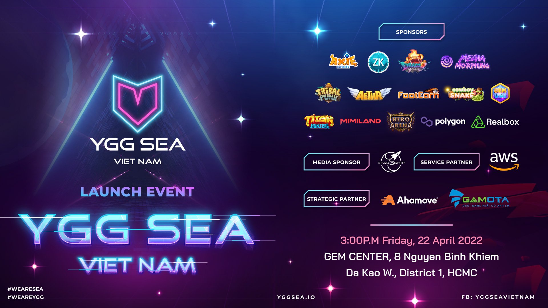 Sự kiện HOT nhất tháng 4: YGG SEA chính thức ra mắt tại Việt Nam