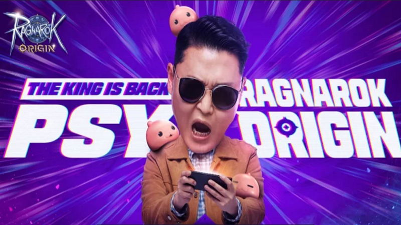 Ragnarok Origin mời đại sứ game PSY nổi tiếng với Gangnam Style tham gia