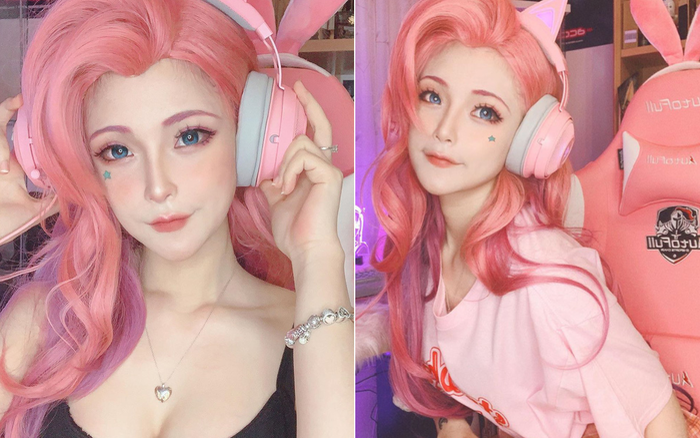 Nữ cosplayer hóa thân thành Ahri phiên bản tai thỏ gây sốt, "tâm hồn" căng mọng hơn cả nguyên bản trong game