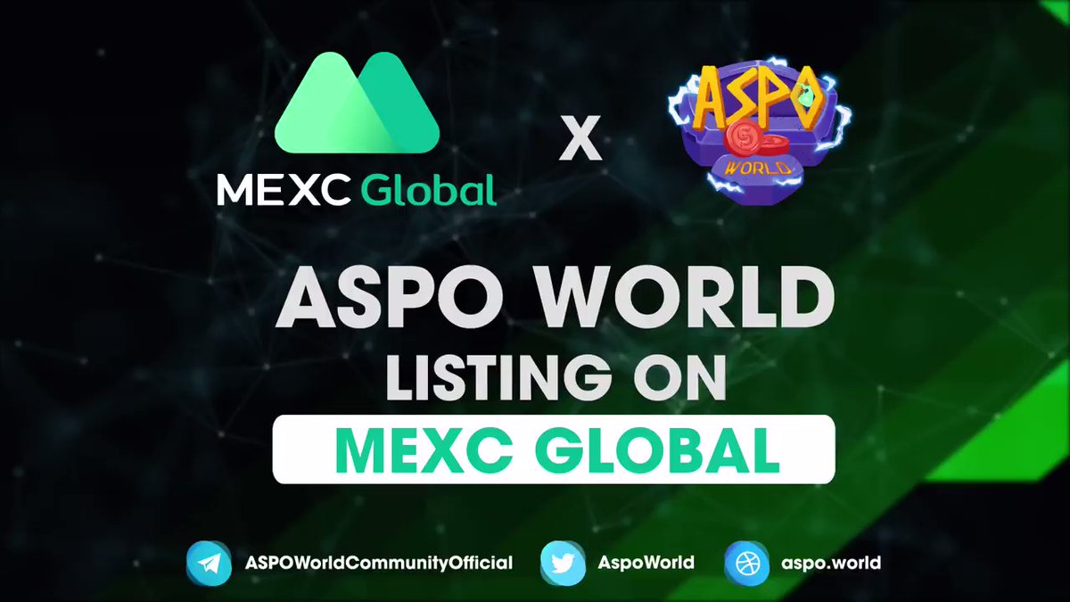 ASPO World: Khởi đầu tự tin với MEXC