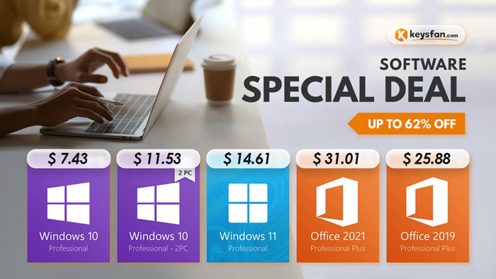 Nhận ngay Windows 10 Pro với mức Giá Rẻ chỉ $7 (160.000 đ) trên Keysfan! Số lượng có hạn!
