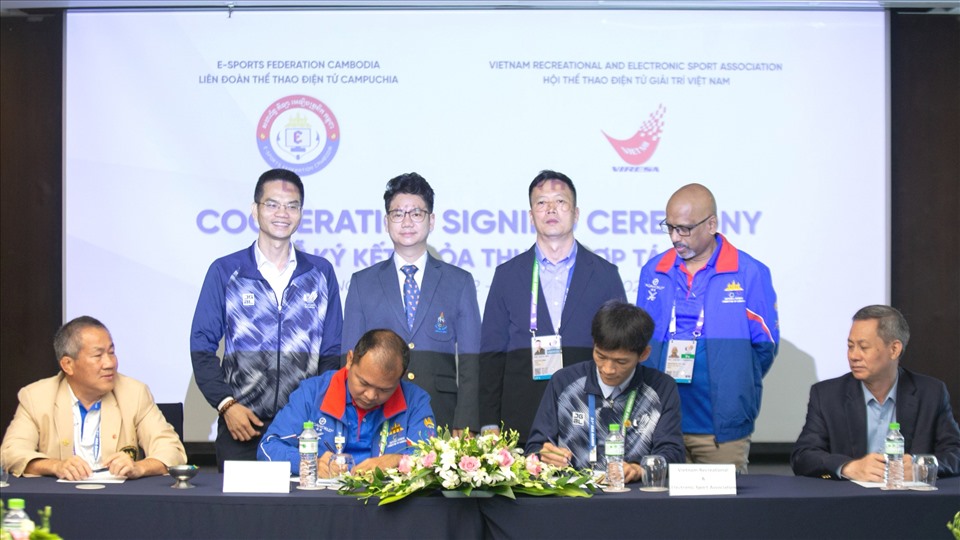 VIRESA ký kết hợp tác toàn diện với Liên đoàn Thể thao điện tử Campuchia
