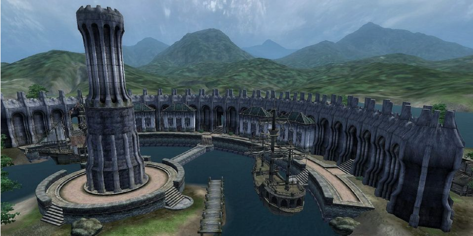 Minecraft: Người chơi xây dựng Thành phố Đế vương của Oblivion