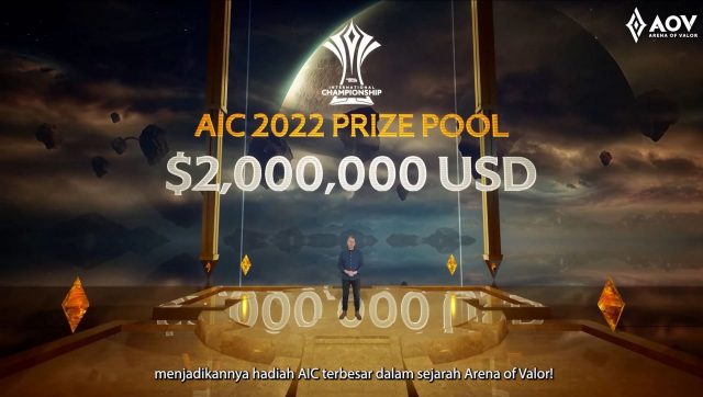 Liên Quân Mobile: Đội vô địch, Á quân AIC 2022 sẽ nhận bao nhiêu tiền thưởng?
