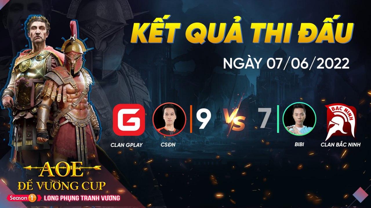 Vòng 3 AoE Đế Vương Cup: Thi đấu rất hay, BiBi vẫn chưa thể đánh bại Chim Sẻ Đi Nắng