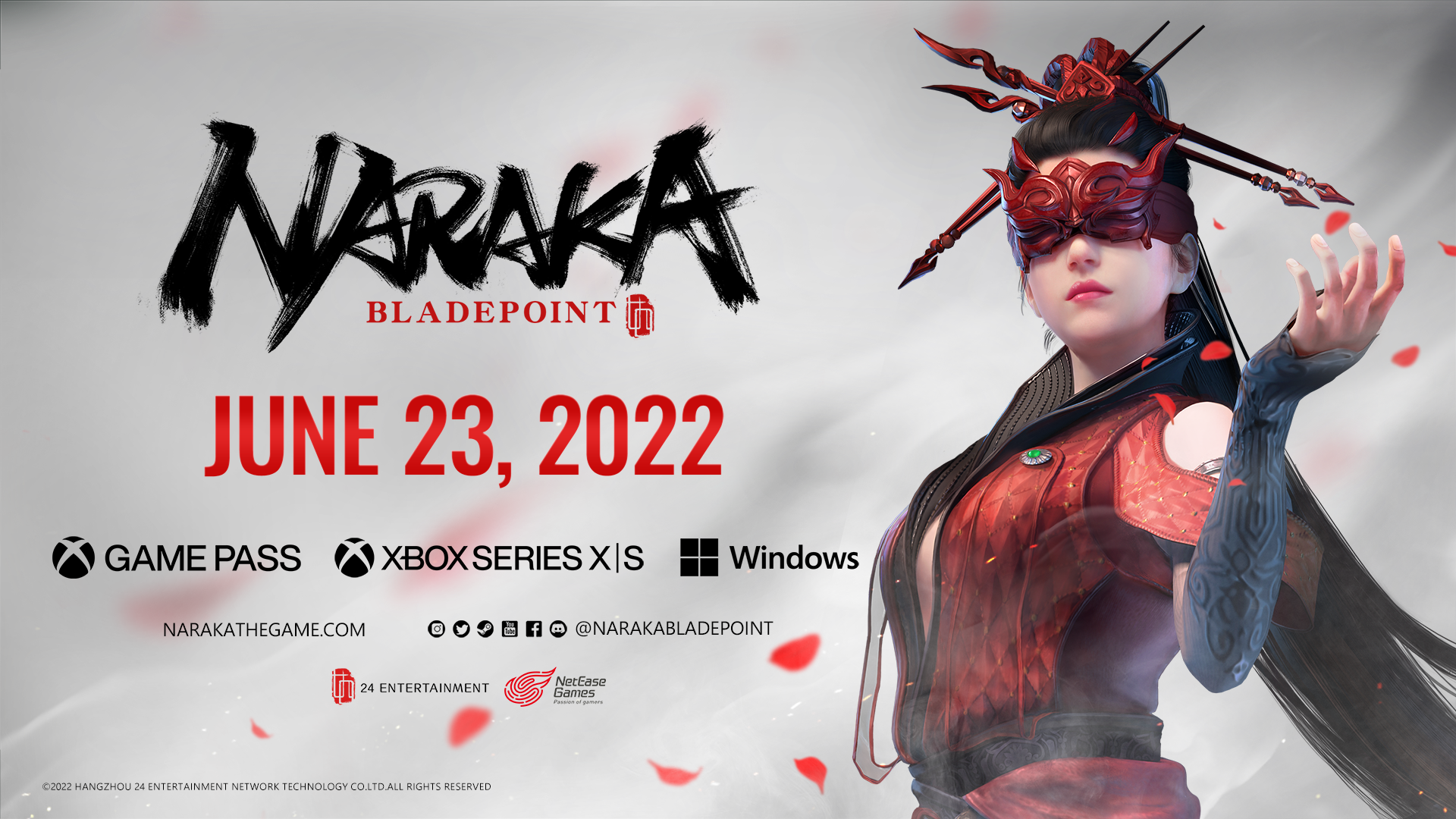 Naraka: Bladepoint sẽ có mặt trên hệ máy Console: Xbox Series X – S và Xbox Game Pass vào ngày 23/06