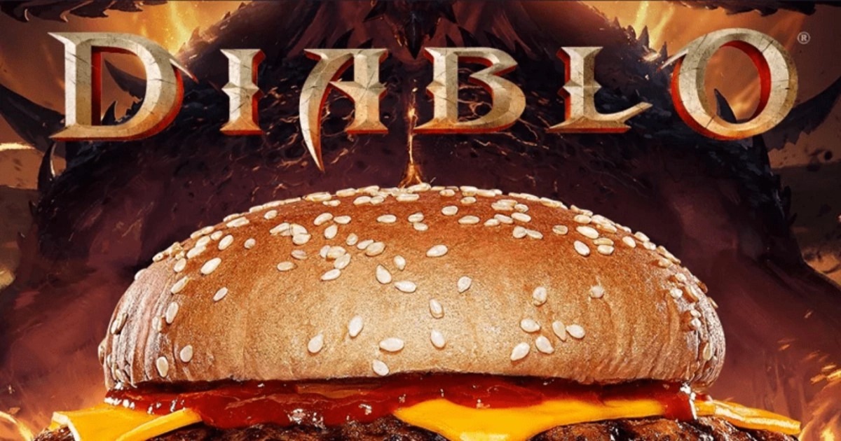 Tựa game Diablo Immortal bất ngờ hợp tác với thương hiệu Burger King