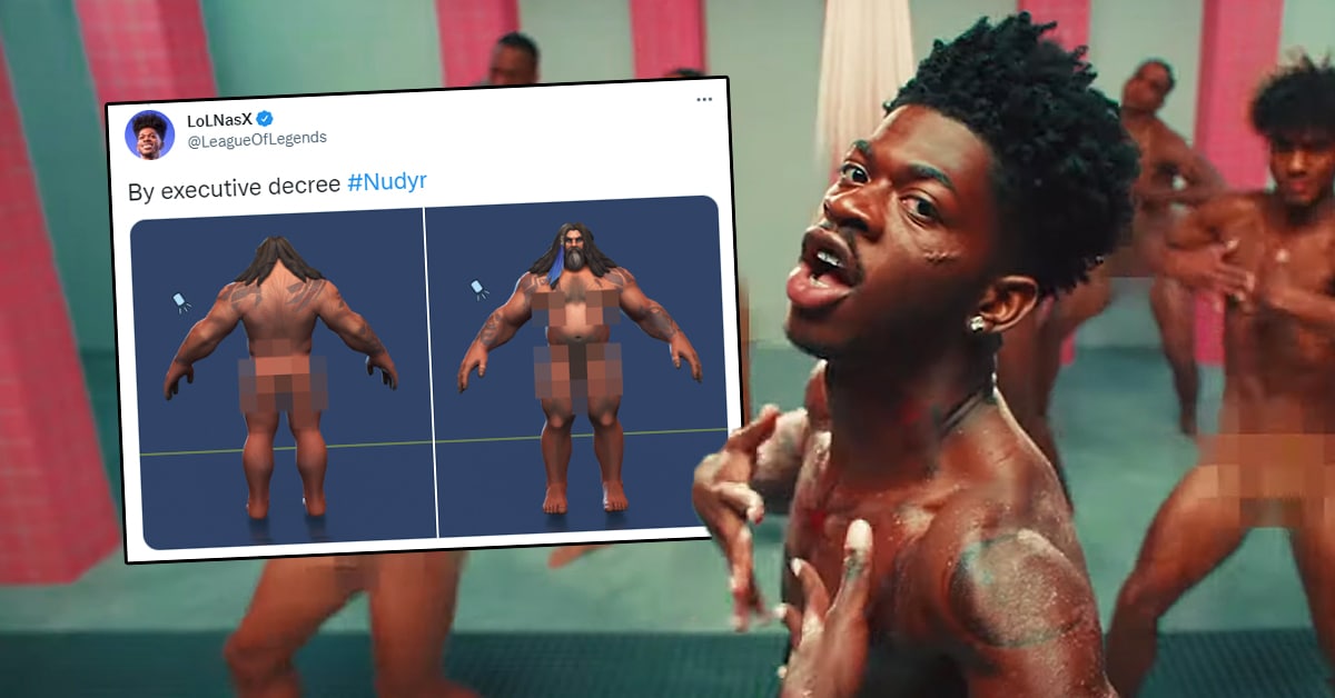 Dự án "Nudyr" của Riot Games với trang phục "khỏa thân" đậm chất Lil Nas X