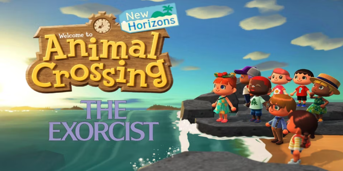 Animal Crossing: New Horizons – Người chơi thể hiện khả năng sáng tạo với việc tái hiện cảnh từ The Exorcist