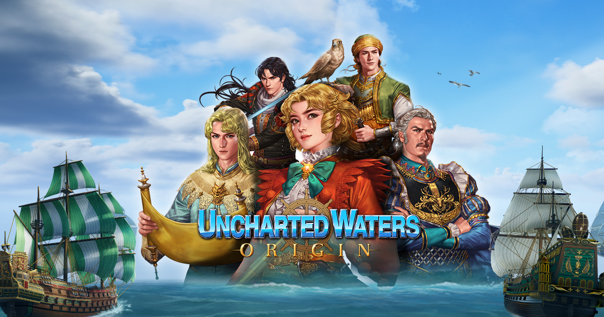 Phiêu lưu Thất hải, khám phá đại dương bao la trong tựa game mới của LINE - Uncharted Waters Origin