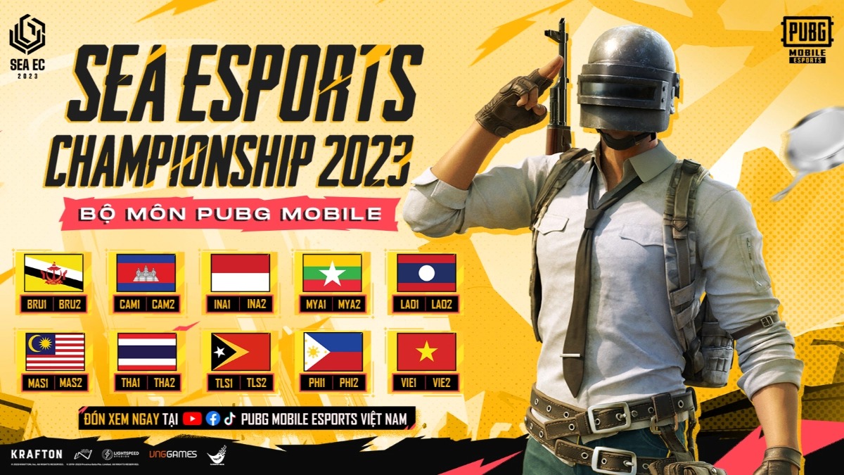 Thông Tin Giải Đấu SEA Esports Championship 2023 Bộ Môn PUBG Mobile
