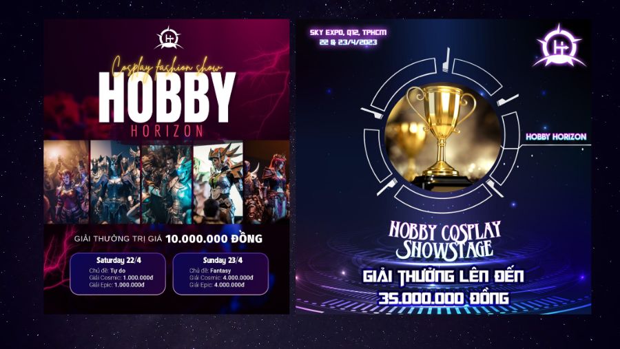 Hobby Horizon 2023: Giới thiệu cuộc thi Cosplay Showstage và Cosplay Fashion Show