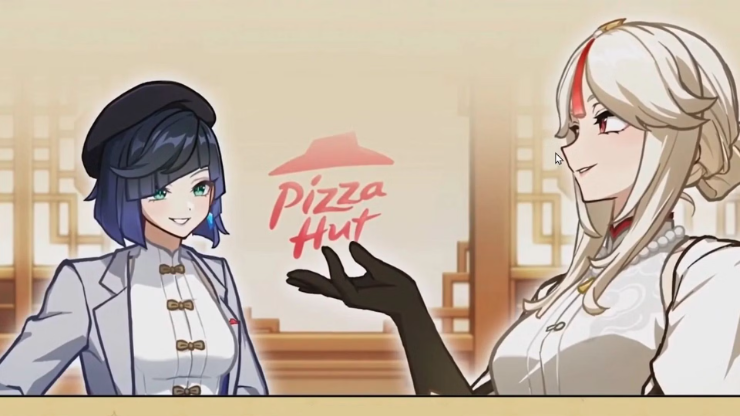 Genshin Impact collab Pizza Hut lần 3, đại sứ thương hiệu gọi tên Ningguang và Yelan